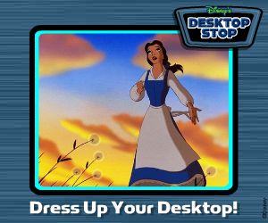 Dress up your desktop with Beauty and the Beast!